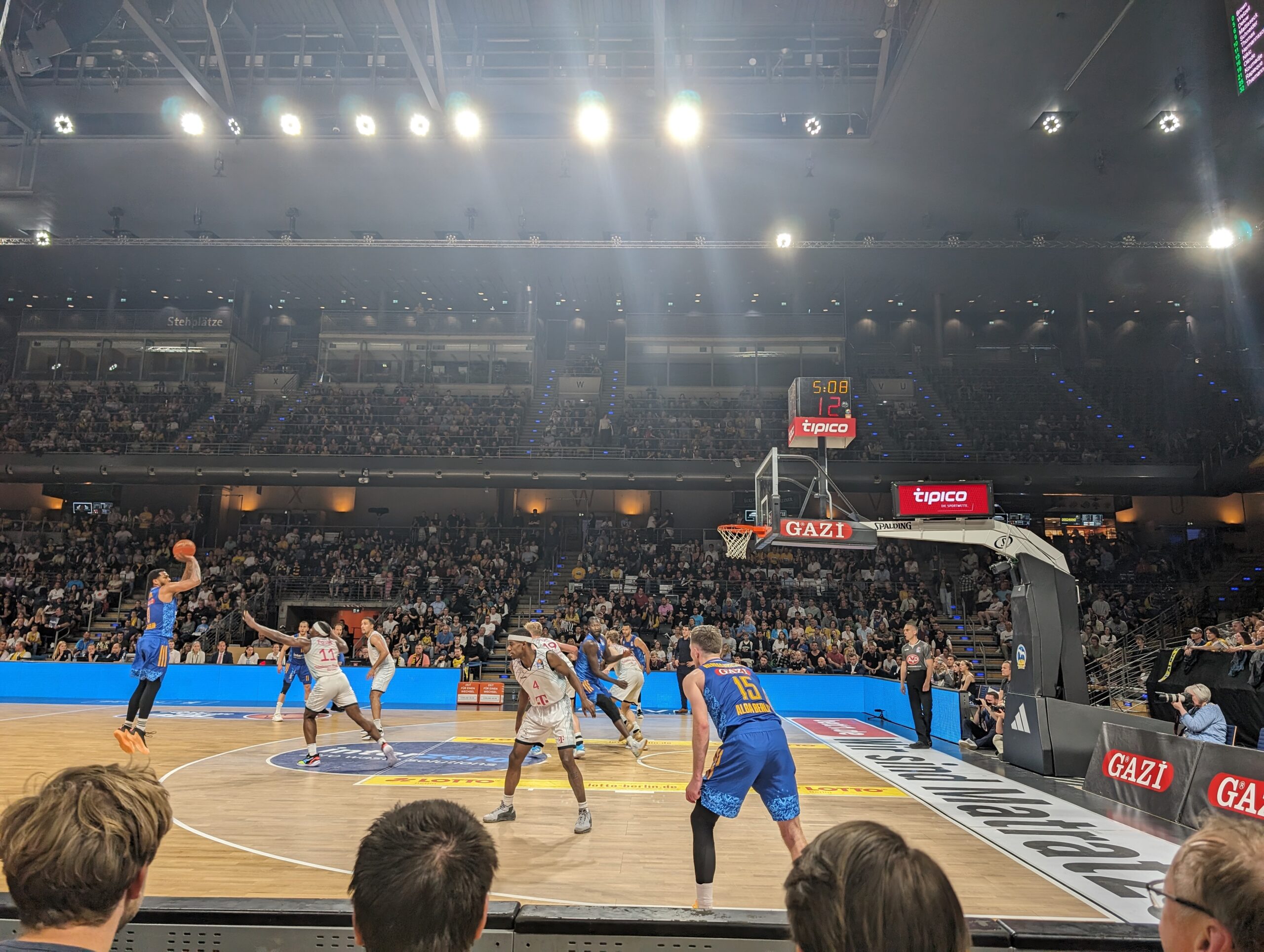 The atmosphere was electric for the full 40 minutes. That isn't happenstance. It involves building a culture with the fanbase. That should hold value to the likes of Euroleague.