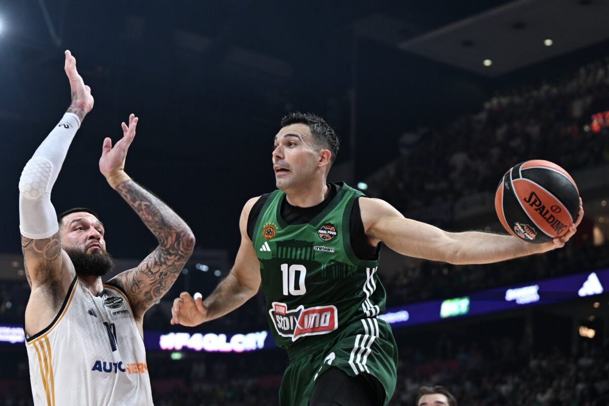Kostas Sloukas fought through the pain to come up big time and again for Panathinaikos in the Euroleague championship game against Real Madrid.