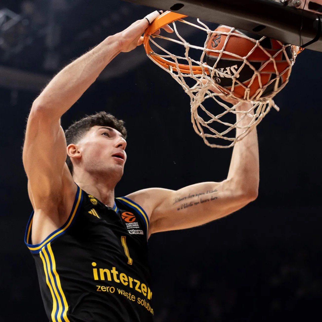 Gabriele Procida won the Euroleague Rising Star with Alba Berlin last season.