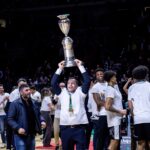 Quinn Ellis was named MVP as Trento claimed its first major basketball title by beating Olimpia Milano in the Coppa Italia final