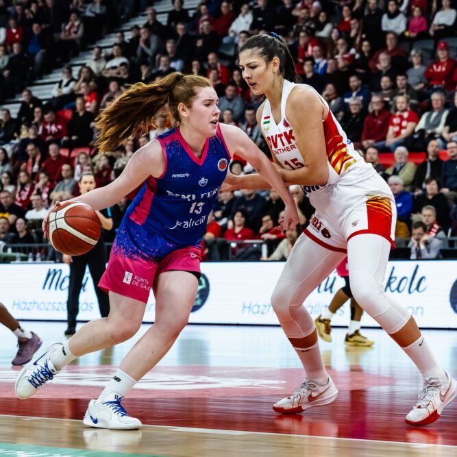 Claire Melia of Baxi Ferrol will become the first Irish woman to play in the semi finals of a European basketball club competition.